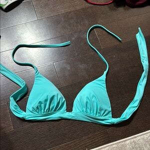 Aqua Triangle Bikini Top